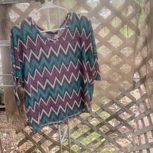 Medium chevron Aztec shirt